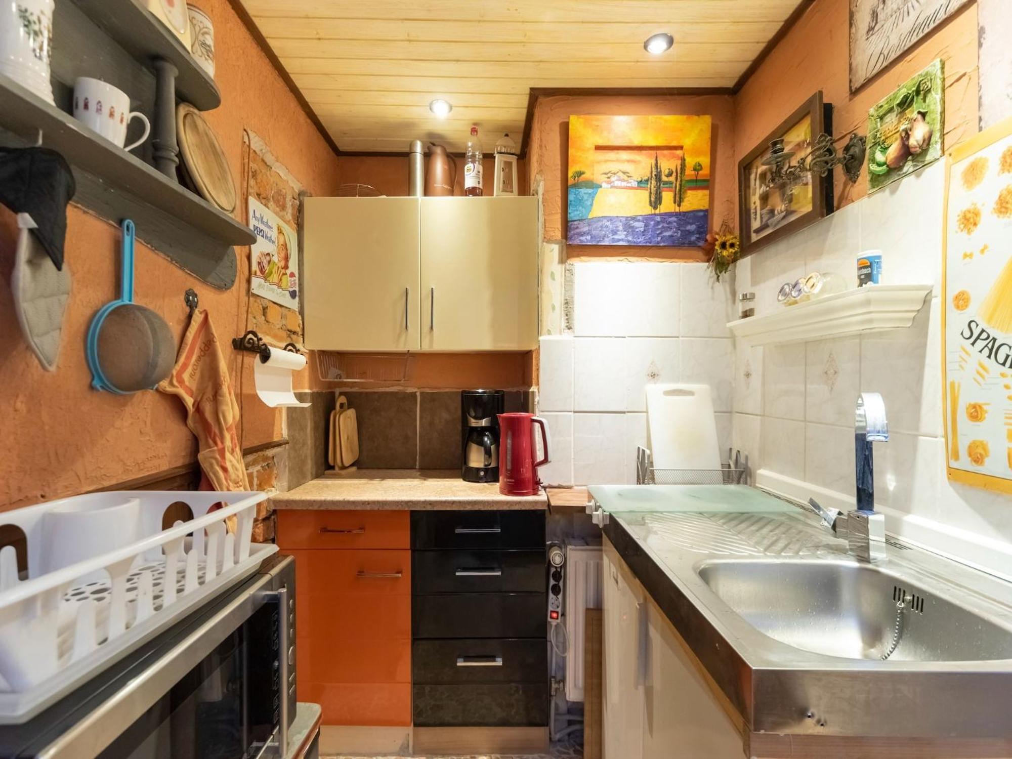 Comfortable Apartment In Wismar Mecklenburg With Fireplace Luaran gambar
