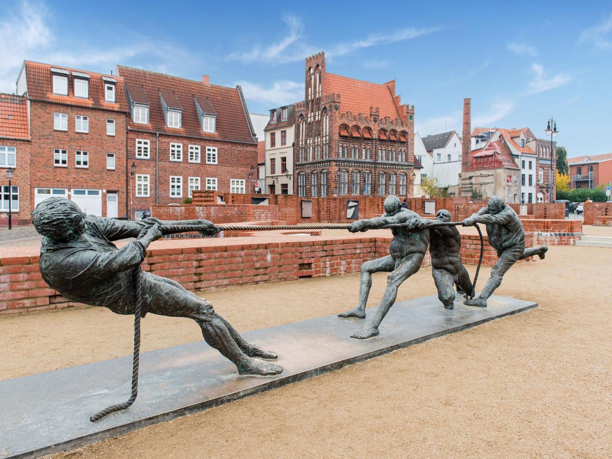 Comfortable Apartment In Wismar Mecklenburg With Fireplace Luaran gambar